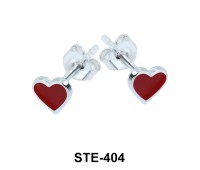 Heart Stud Earring STE-404